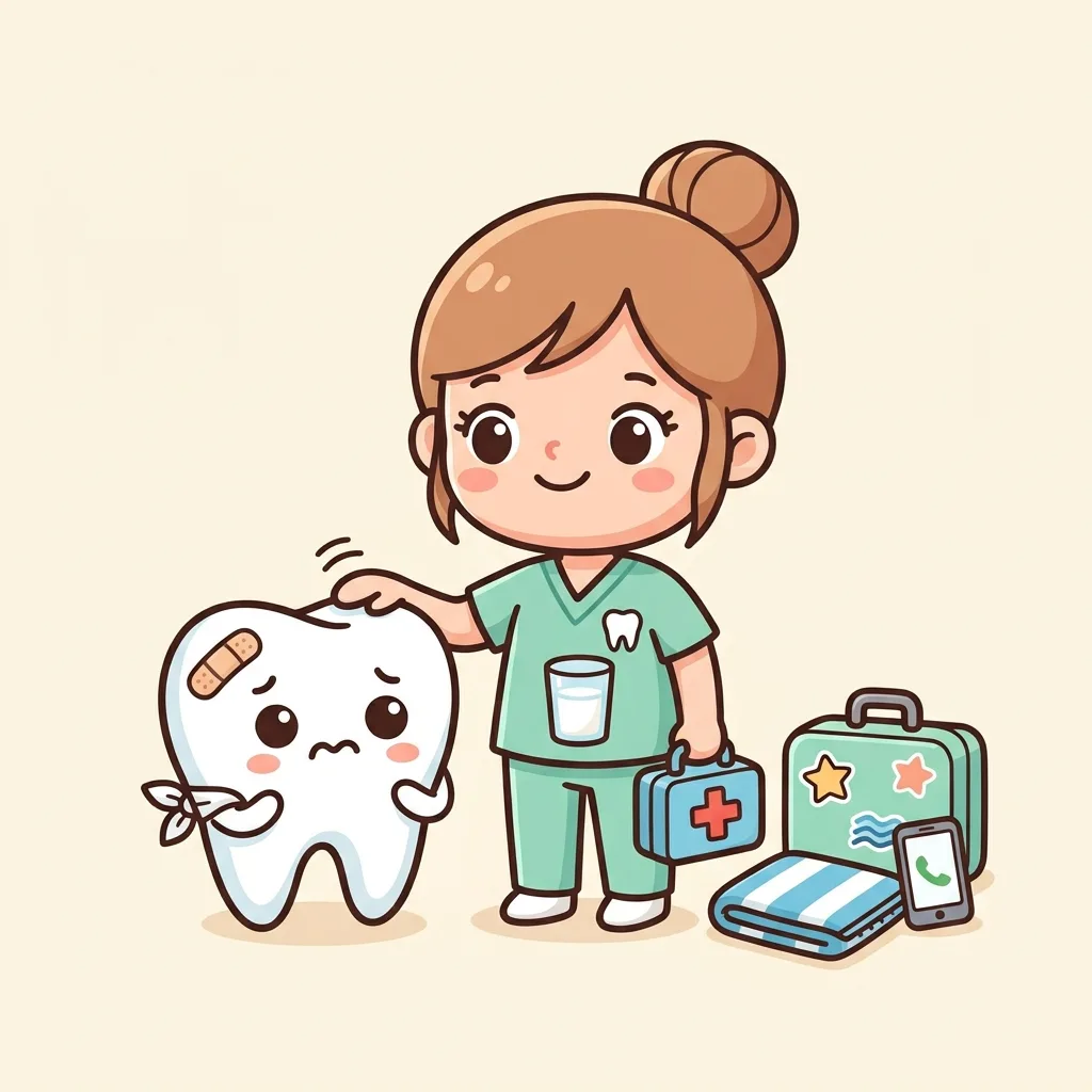 Dente rotto o caduto in vacanza: cosa fare nei primi 30 minuti