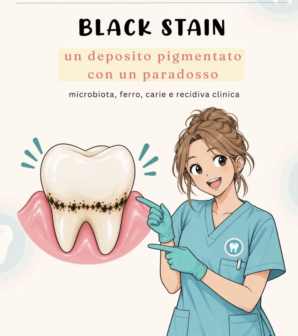 Black stain: le macchie nere sui denti dei bambini spiegate dalla Dott.ssa Giorgia